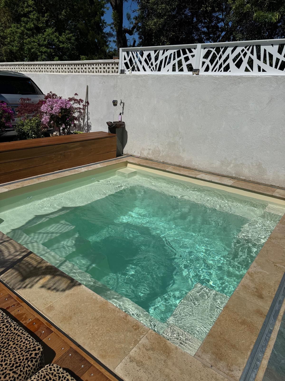 Réalisation Piscinity — modèle Mini Carré